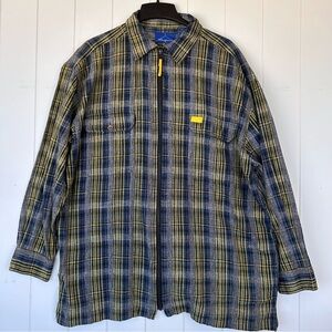 Laundromat Men’s‎ Shacket Full Zip Front Made in Nepal Size XL